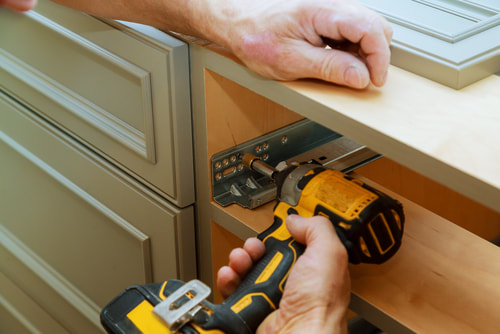 Carpentry Kitchen Cabinet Repairs